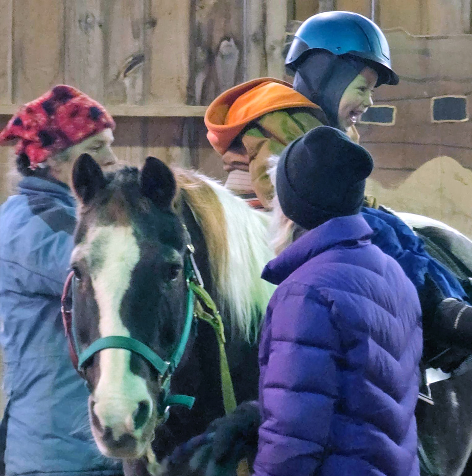 hippotherapy at Rhythm of the Rein, Therapeutic Horsemanship in Marshfield Vermont